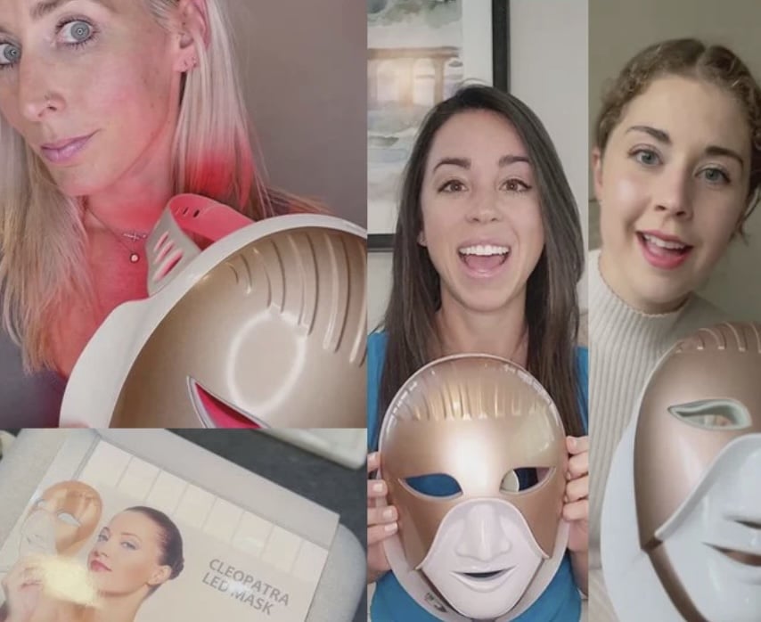 Cleopatra LED Mask customers